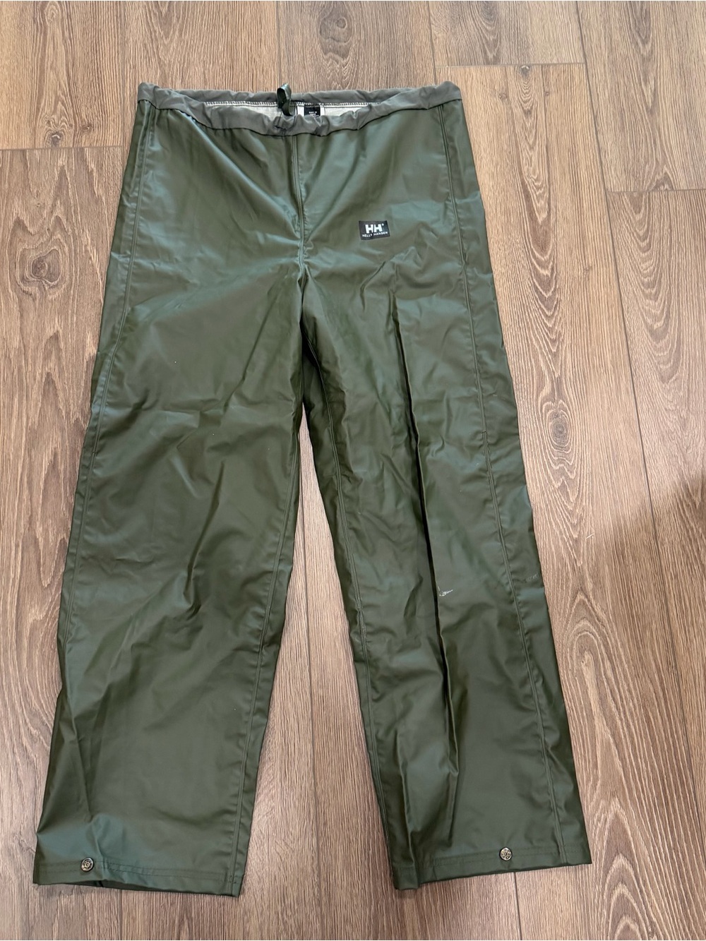 Men’s Helly Hansen Olive Green Waterproof Pants S
